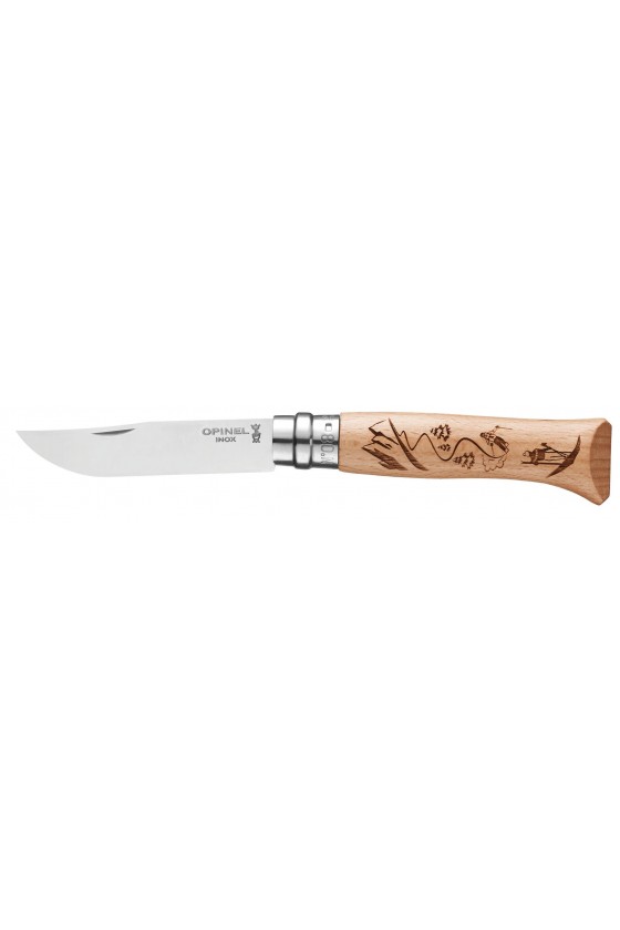 NAVALLA OPINEL Nº8 INOX ESQUI
