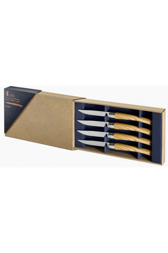 COFRET OPINEL 4 GANIVETS DE...