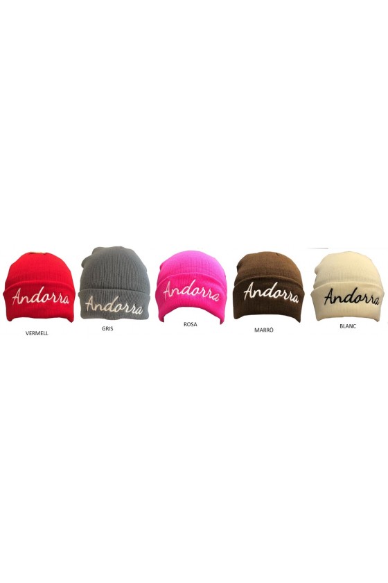 GORRO SENSE POMPO BRODAT...