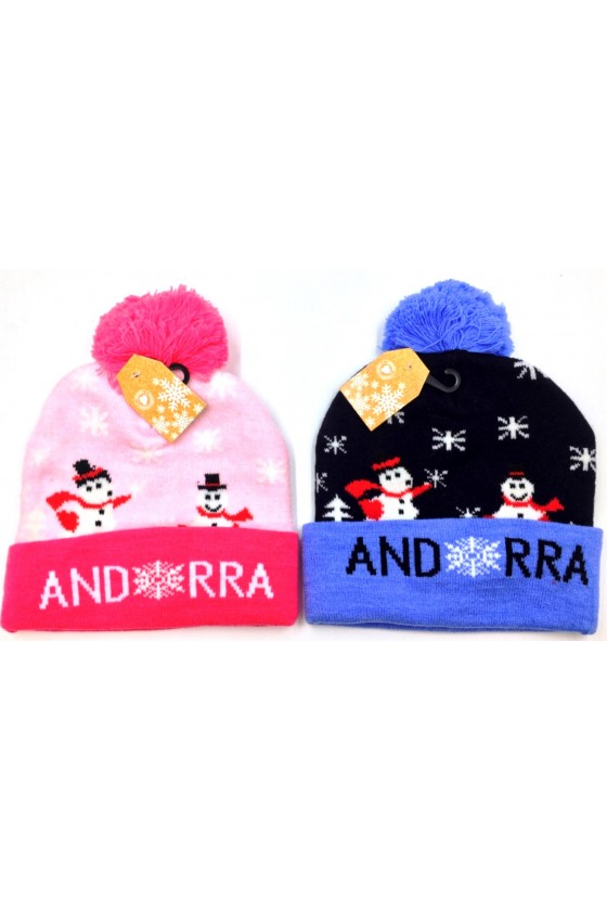 GORRO AMB POMPO PER NENS
