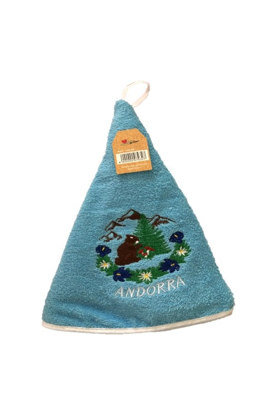 DRAP DE CUINA RODO BLAU CLAR