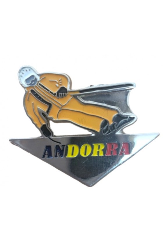 PIN'S ESQUIADOR ANDORRA