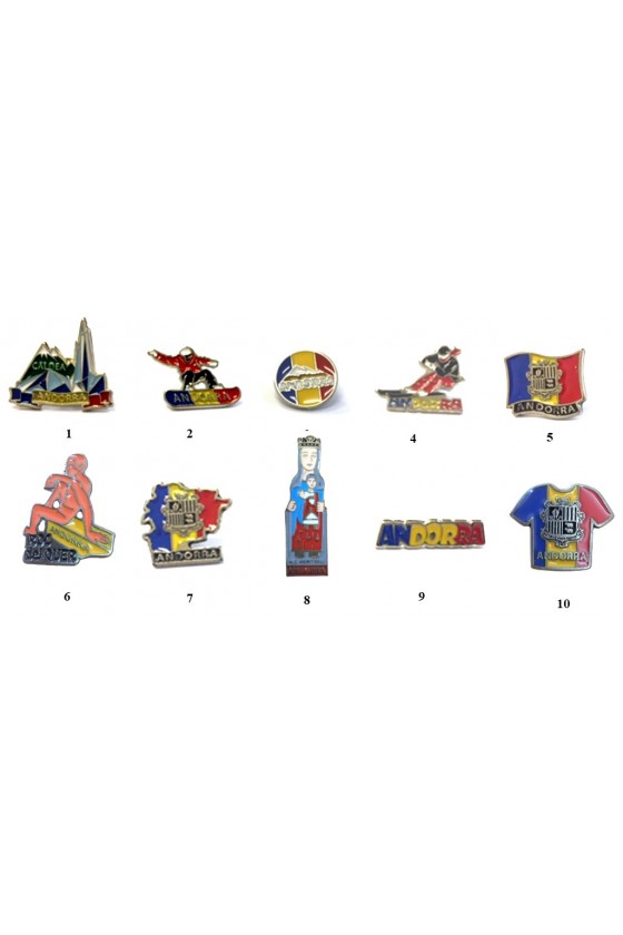 PIN ANDORRA METALL