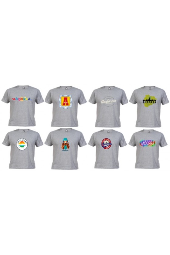 CAMISETA GRIS TALLA S