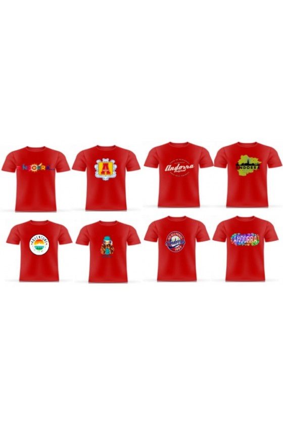 CAMISETA VERMELLA TALLA S
