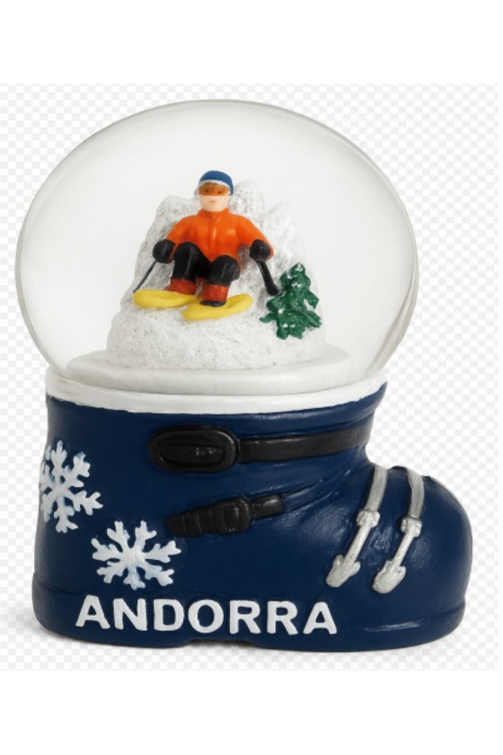 BOLA DE NEU BOTA D'ESQUI