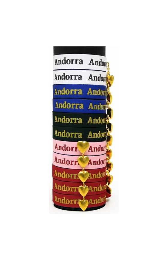 PULSERA D'ANDORRA LLAÇ(x50)