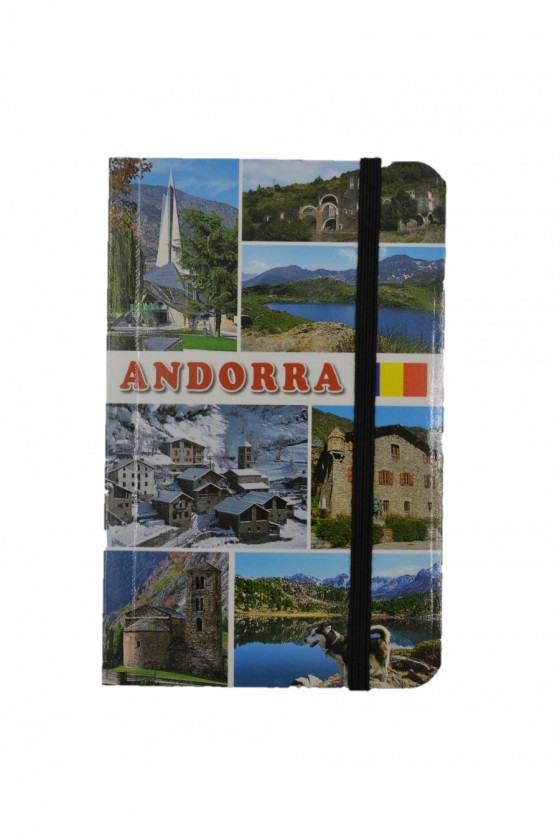 BLOC DE NOTES AMB GOMA ANDORRA