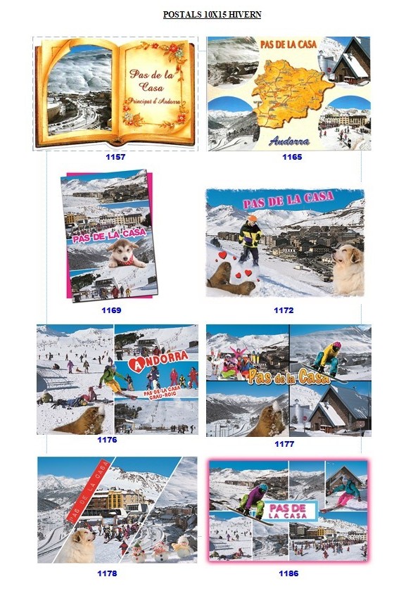 POSTAL ANDORRA FORMAT 10X15