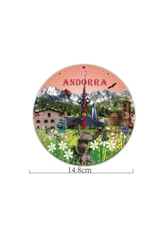 RELLOTGE D'ANDORRA 15CM